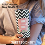 Load image into Gallery viewer, Personalized Bridesmaid TUMBLER 20oz - Guestbookery
