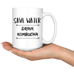 Save Water Drink Kombucha 15oz - Guestbookery