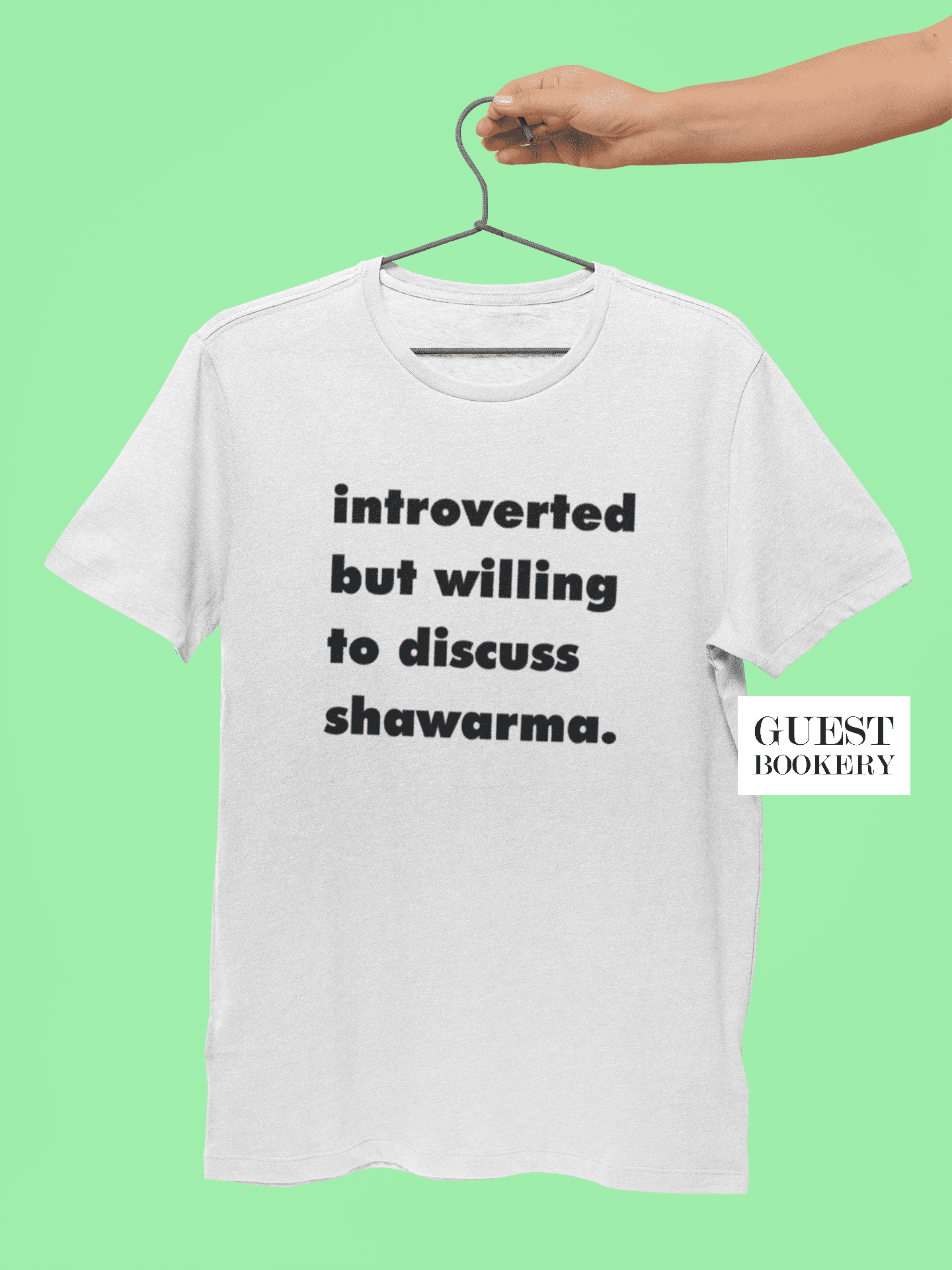 Introverted But Willing To Discuss Shawarma T-Shirt