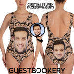 Load image into Gallery viewer, Custom Faces Swimsuit
