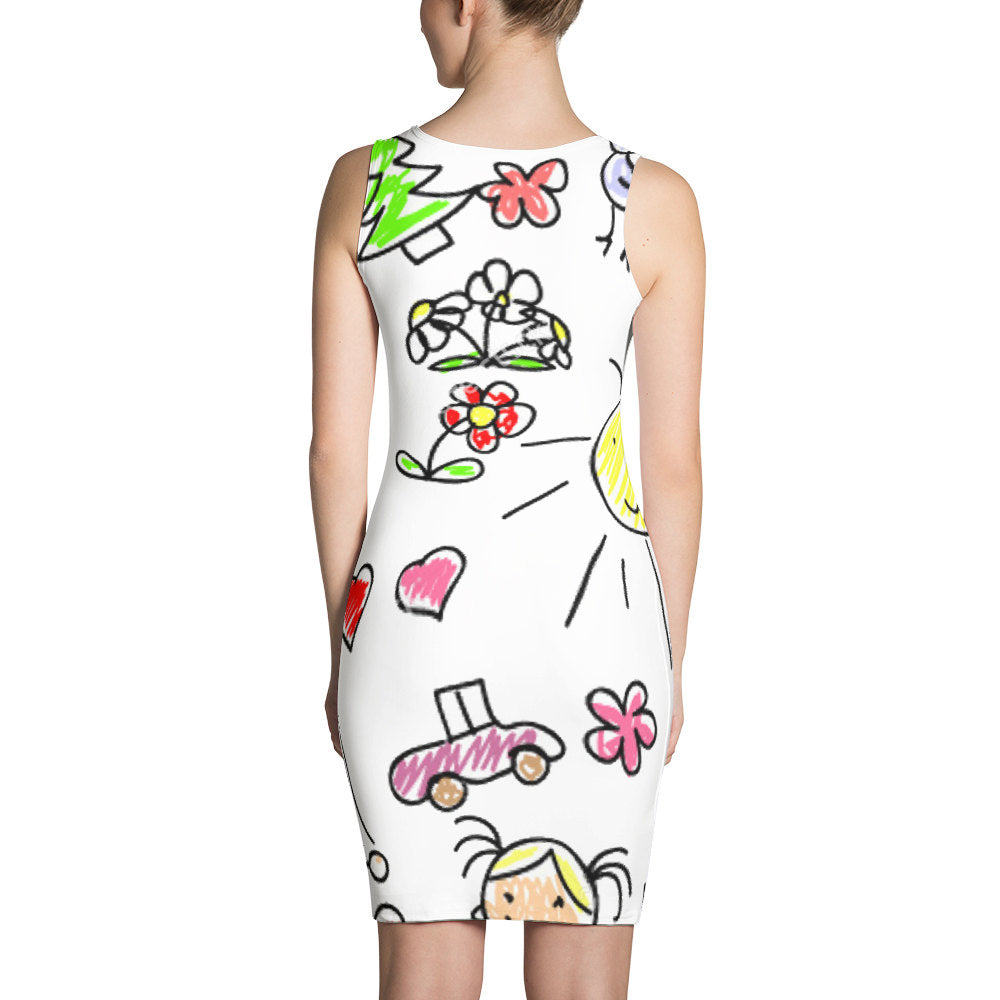 Custom Dress With Your Children's Drawing