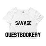 Load image into Gallery viewer, Savage Crop Top
