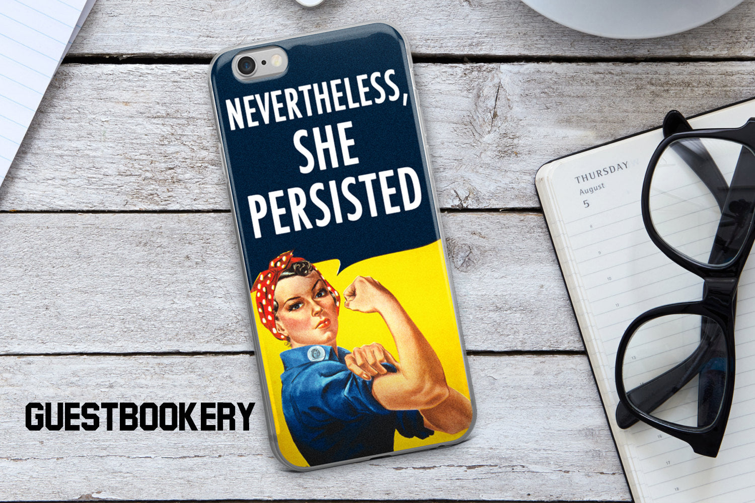 Nevertheless She Persisted Phone Case
