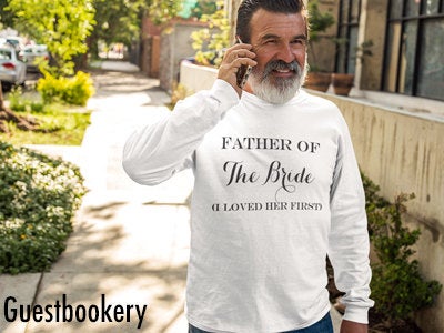 Father of the Bride Long Sleeve Shirt