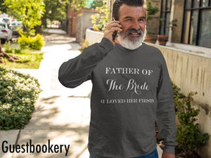 Father of the Bride Long Sleeve Shirt