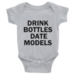 Load image into Gallery viewer, Drink Bottles Date Models Onesie

