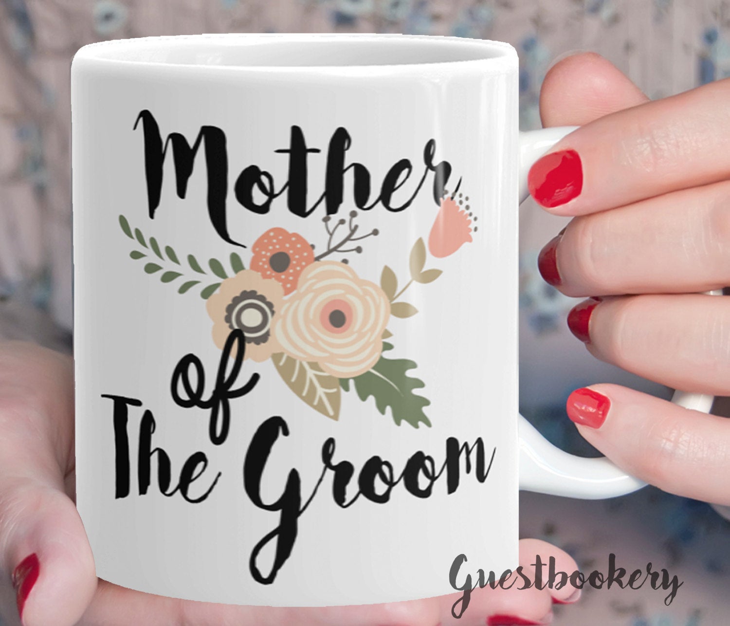 Custom Mother of the Groom Mug - Guestbookery