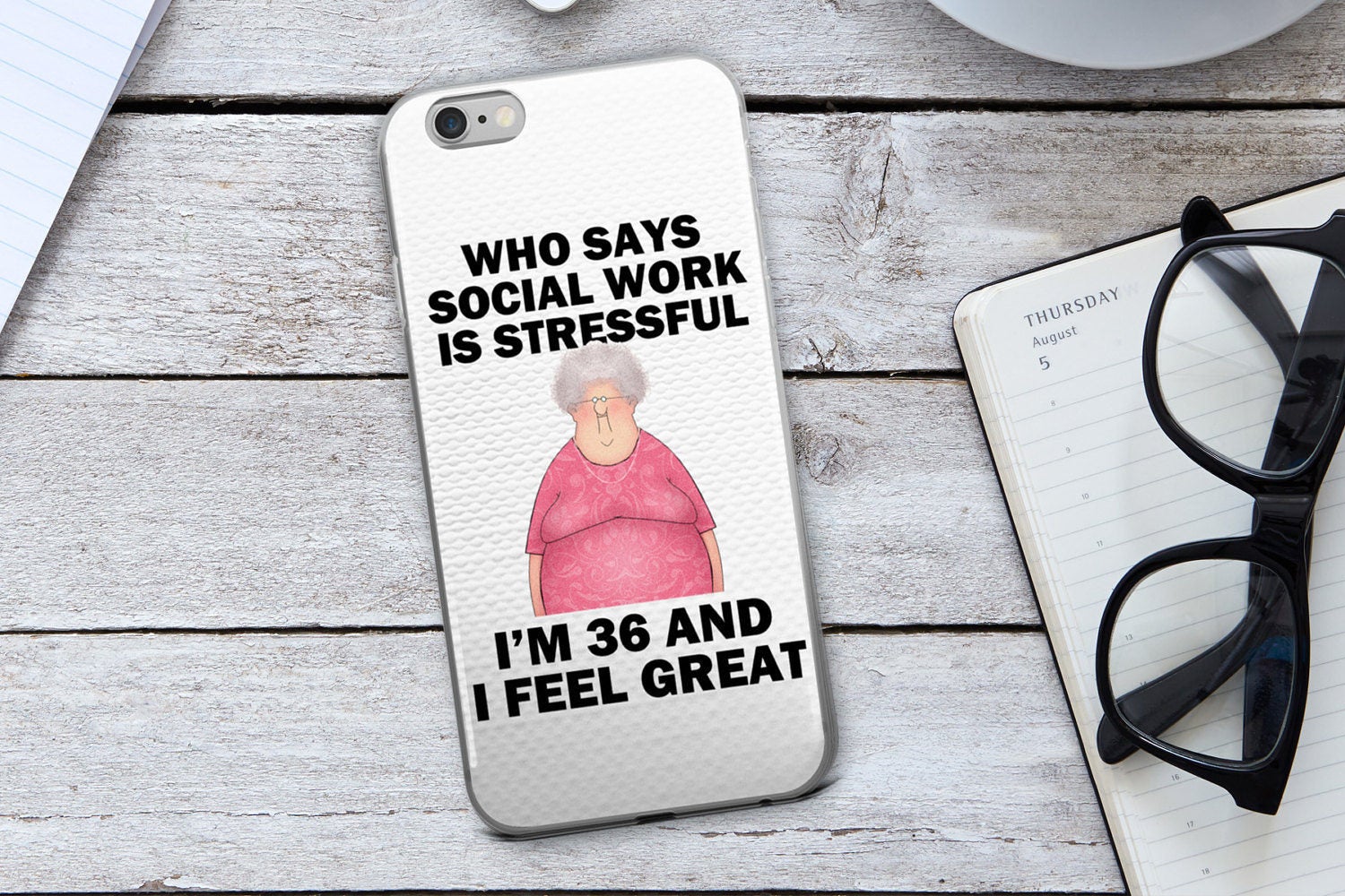 Social Worker Funny Phone Case