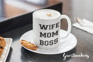 Wife Mom Boss Mug