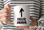 Load image into Gallery viewer, College Survivor Mug

