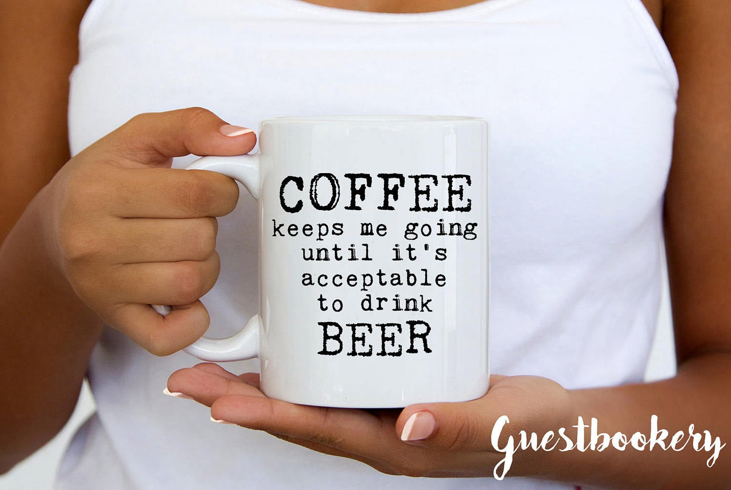Coffee Keeps Me Going Until It Is Acceptable To Drink Beer Mug