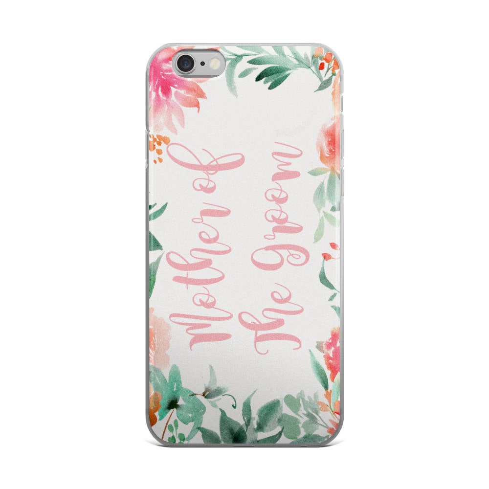 Mother Of The Groom Floral Phone Case