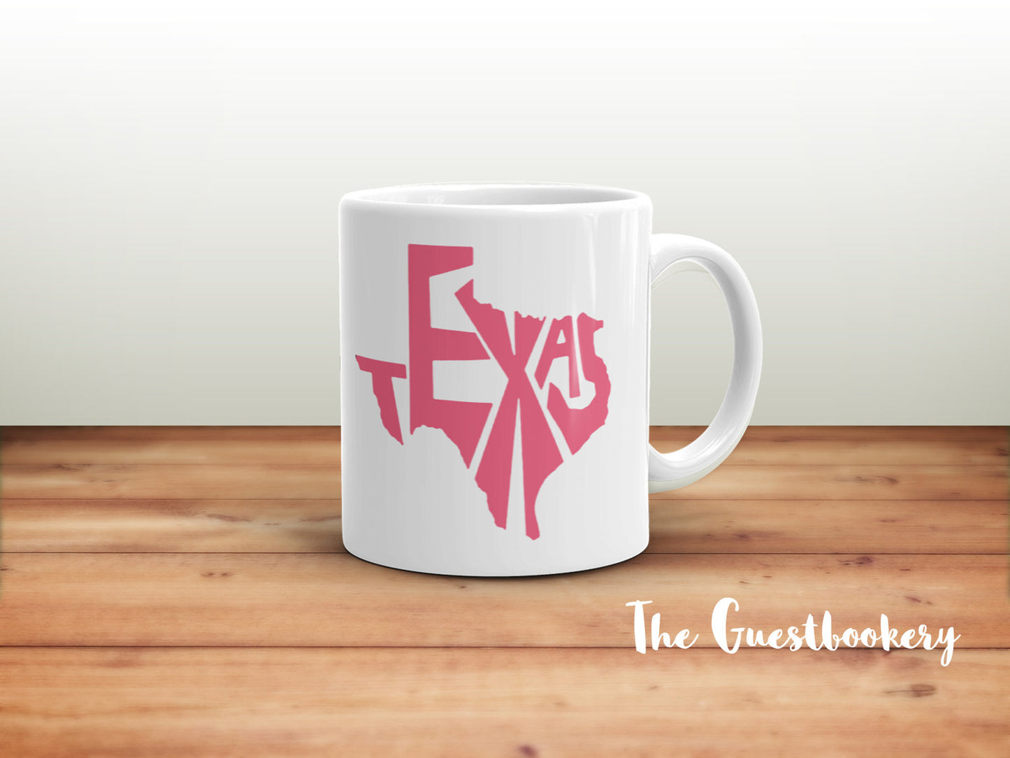 Pink Texas Mug