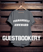 Load image into Gallery viewer, Permanently Awkward T-shirt - Guestbookery
