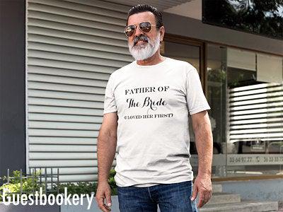 Father of the Bride T-Shirt - Guestbookery