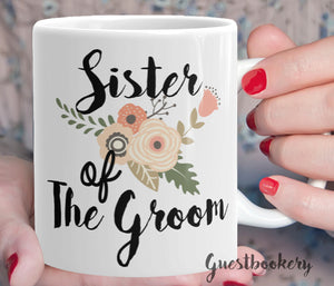 Sister of the Groom Mug