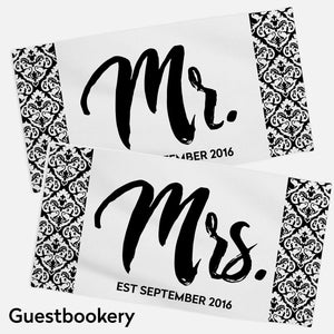 Custom Mr And Mrs Towels