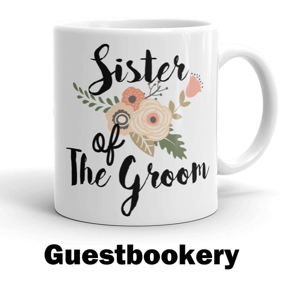 Custom Mother of the Groom Mug - Guestbookery