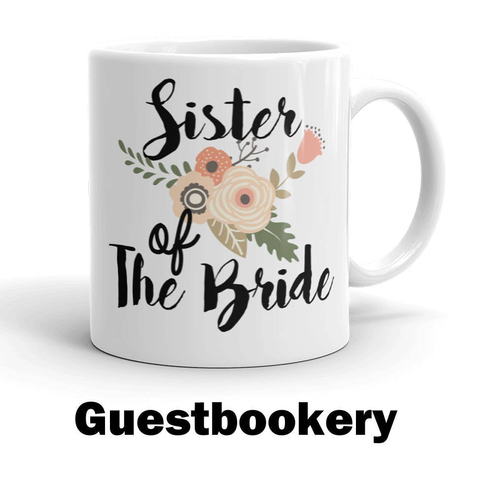 Custom Mother of the Bride Mug - Guestbookery