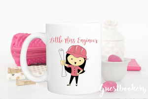 Little Miss Engineer Mug