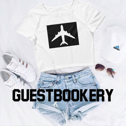 Plane Crop Top