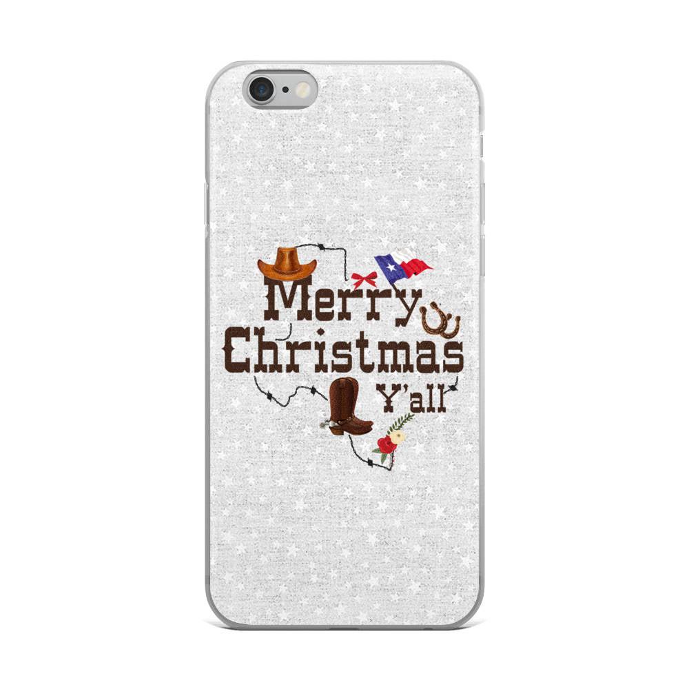 Merry Christmas Y'all Phone Case