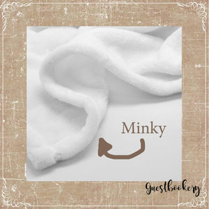 Custom Pink Baby Blanket