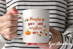 Load image into Gallery viewer, Pumpkin Spice and Everything Nice Mug

