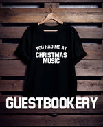 Load image into Gallery viewer, You Had Me At Christmas Music - Guestbookery
