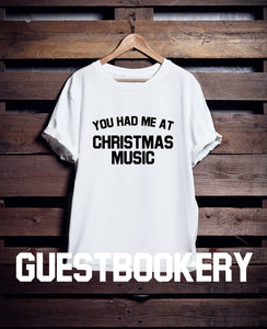 You Had Me At Christmas Music - Guestbookery
