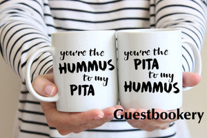 Hummus and Pita Mugs