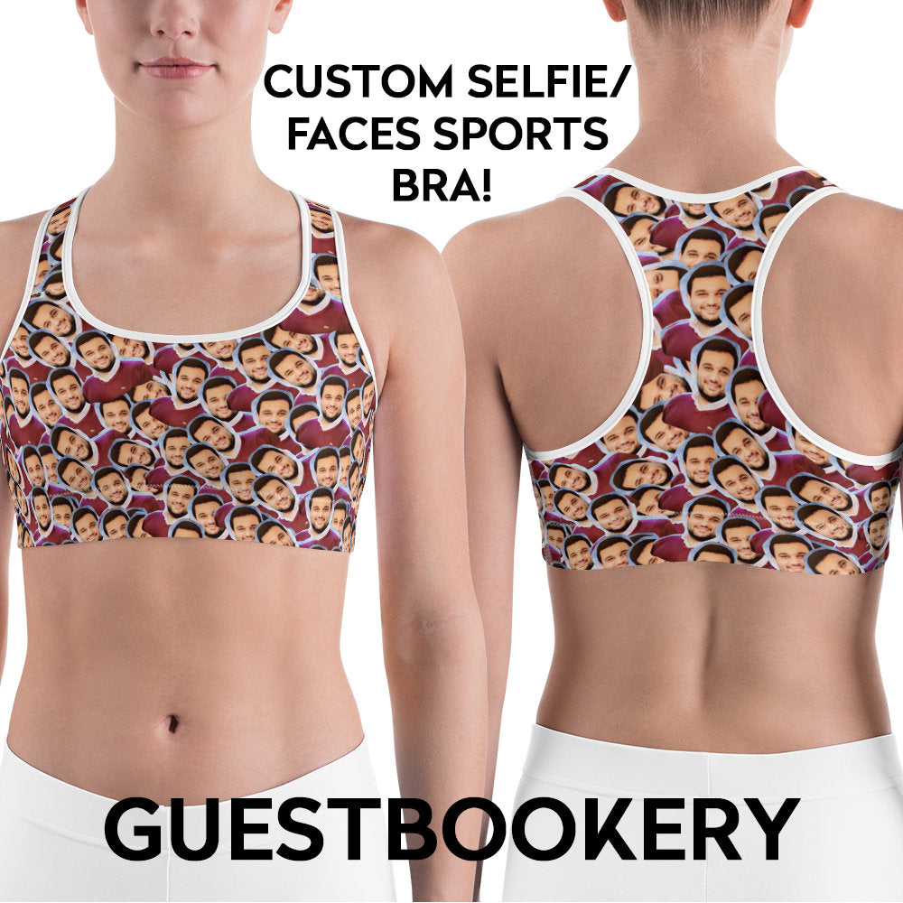 Custom Sports Bra With Custom Face