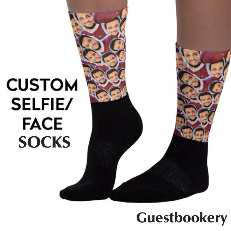 Custom Face Groomsmen Socks