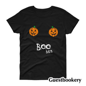 Boobies Pumpkins Halloween T-shirt