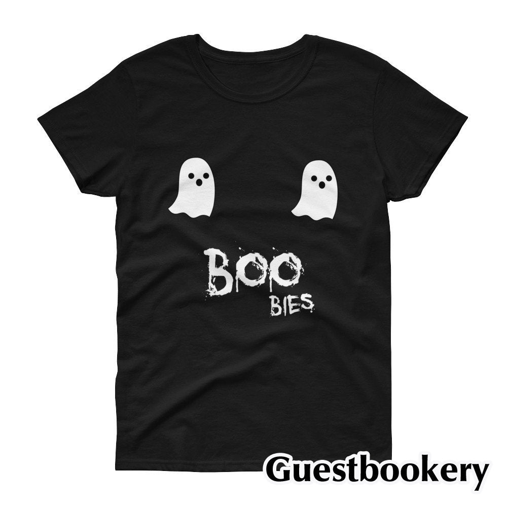 Boobies Ghosts Halloween T-shirt