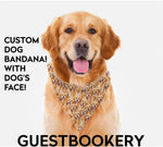 Load image into Gallery viewer, Custom Pet Faces Bandana
