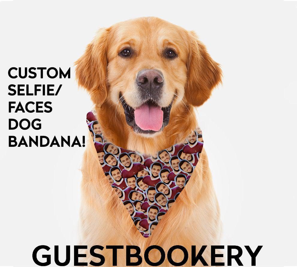 Custom Faces Dog Bandana