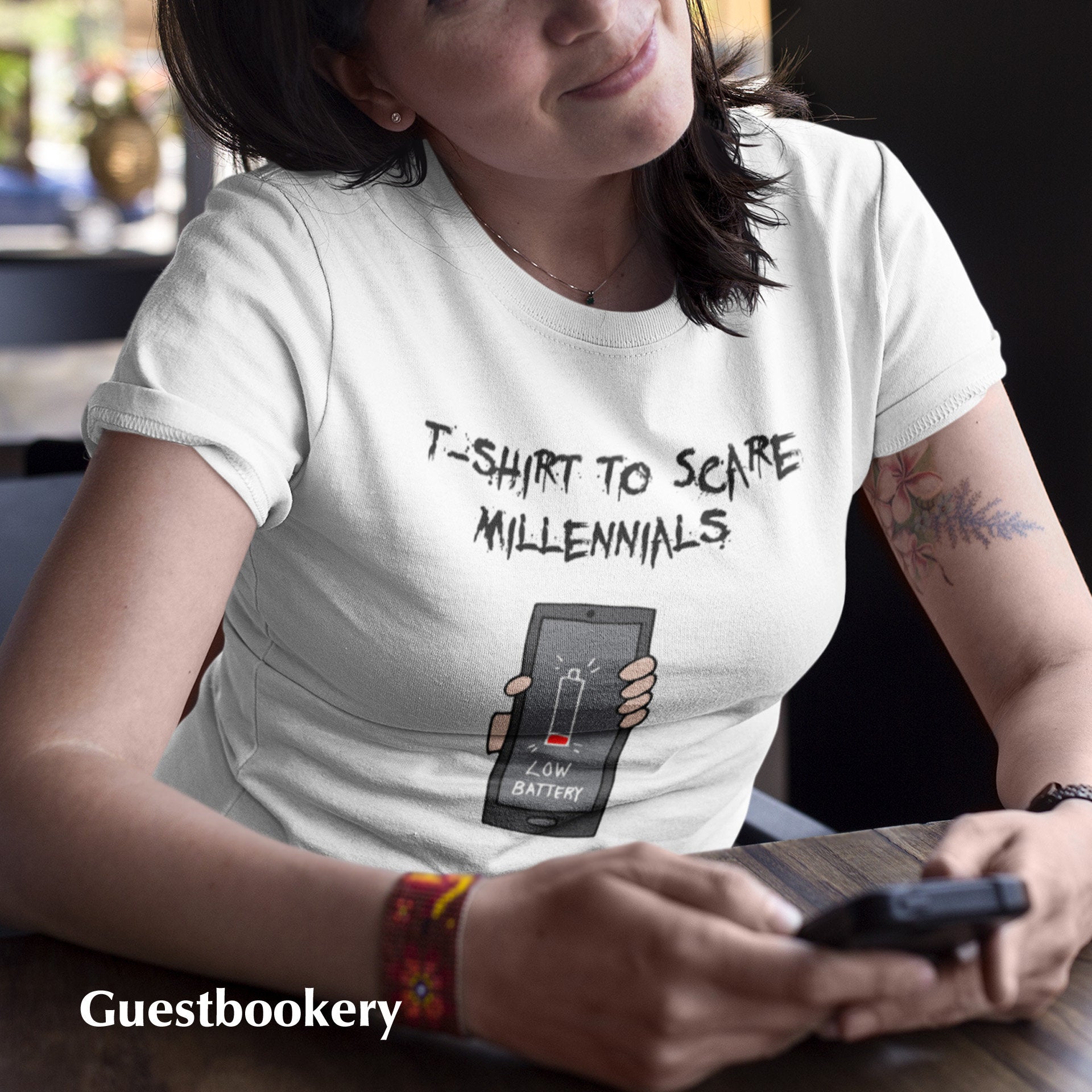 T-shirt To Scare Millennials - Low Battery
