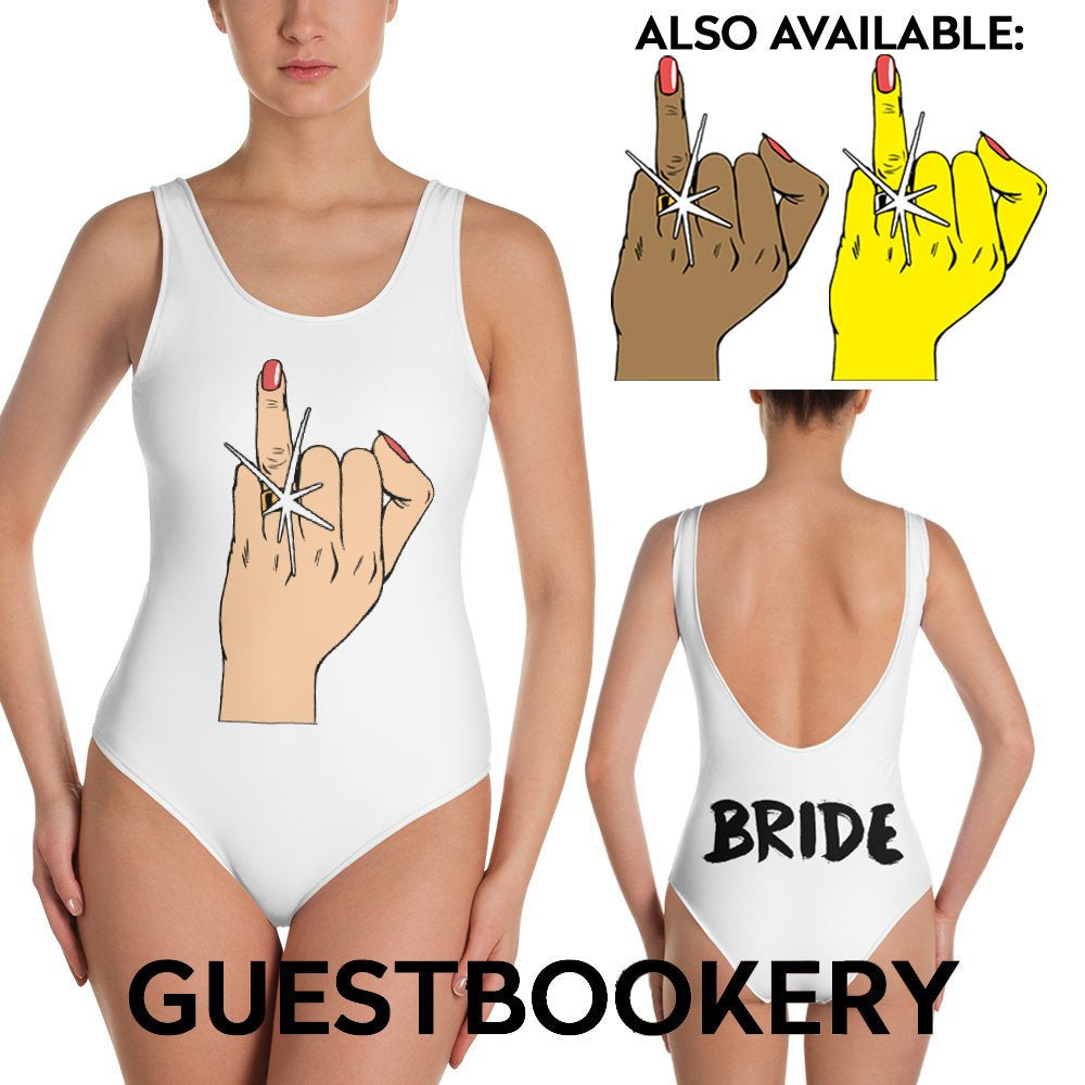 Ring Finger Bride Swimsuit
