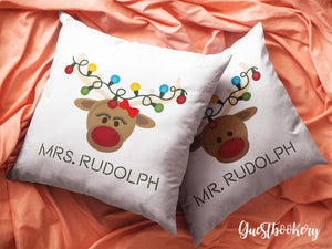 Mr and Mrs Rudolph Pillows - Guestbookery