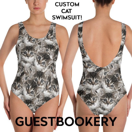 Custom Cat Swimsuit