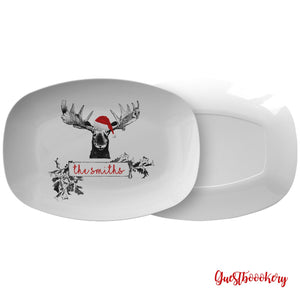 Custom Christmas Plate Set - Guestbookery