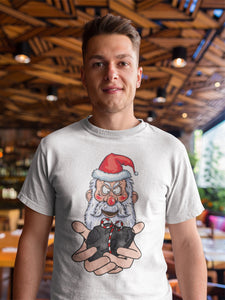 Evil Santa T-shirt - Guestbookery
