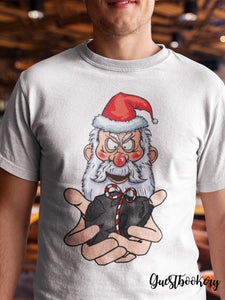 Evil Santa T-shirt - Guestbookery