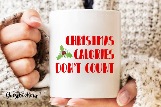 Christmas Calories Don't Count Mug