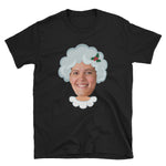 Load image into Gallery viewer, Custom Face Mrs Claus T-shirt and Leggings Set - Guestbookery
