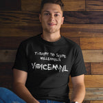 Load image into Gallery viewer, T-shirt To Scare Millennials - Voicemail
