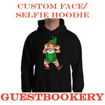 Load image into Gallery viewer, Custom Face Ugly Christmas Elf Hoodie - Guestbookery
