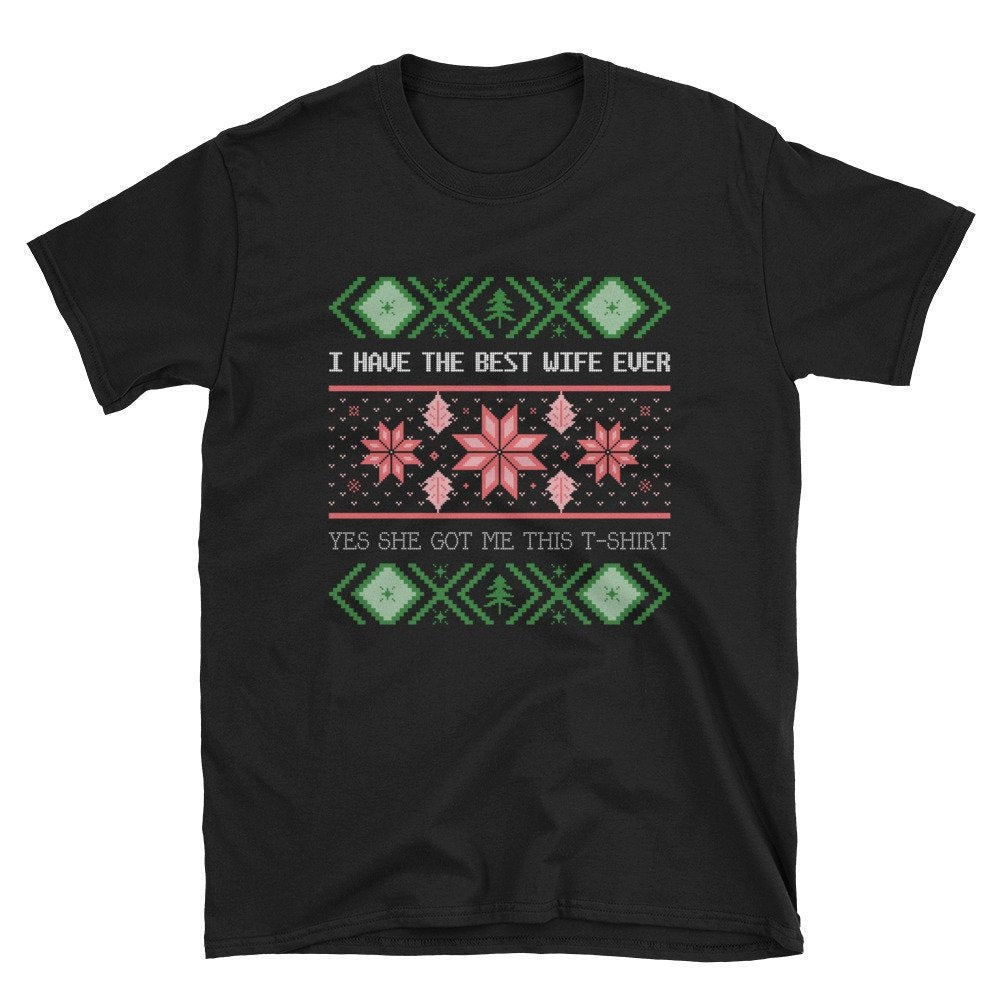 Best Wife Christmas T-shirt - Guestbookery