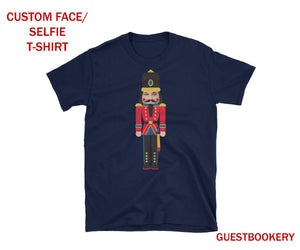 Custom Face Nutcracker T-shirt - Guestbookery